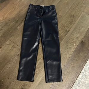 Women’s vegan leather pants